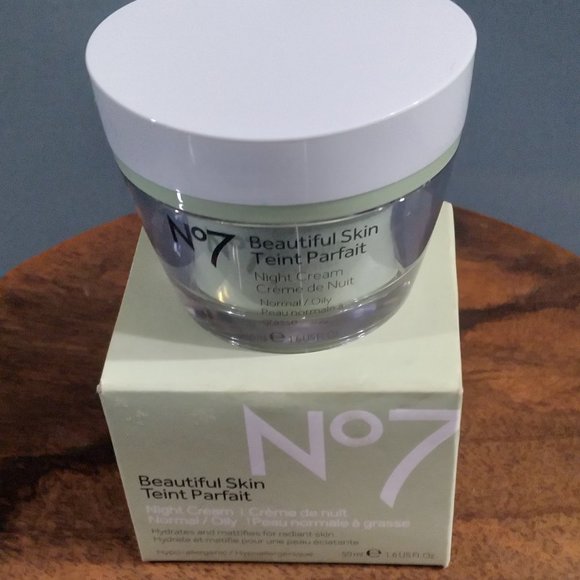 *Boots No7 Beautiful Skin* Night Cream Normal / Oily - Picture 1 of 6